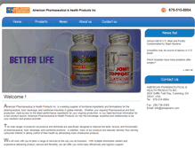 Tablet Screenshot of amepharm.com